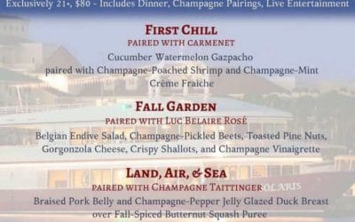 Top Things to Do in Destin in the Fall | Autumn Harvest Champagne Dinner Cruise