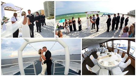 Destin Wedding Venues Packages Solaris Yacht Venue Sandestin