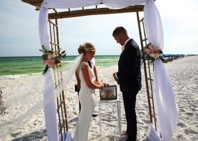 destin beach weddings altar 2