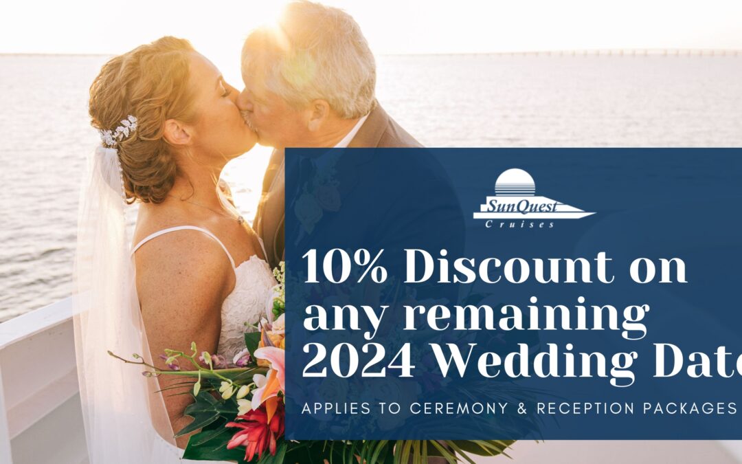 10% Off Wedding Package with SunQuest Cruises