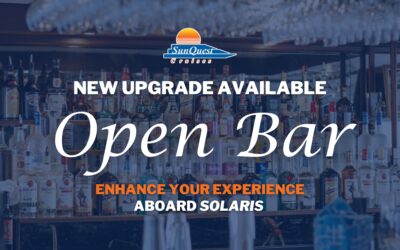 NEW Open Bar Package aboard SOLARIS