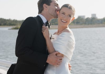Couple on the Sky Deck